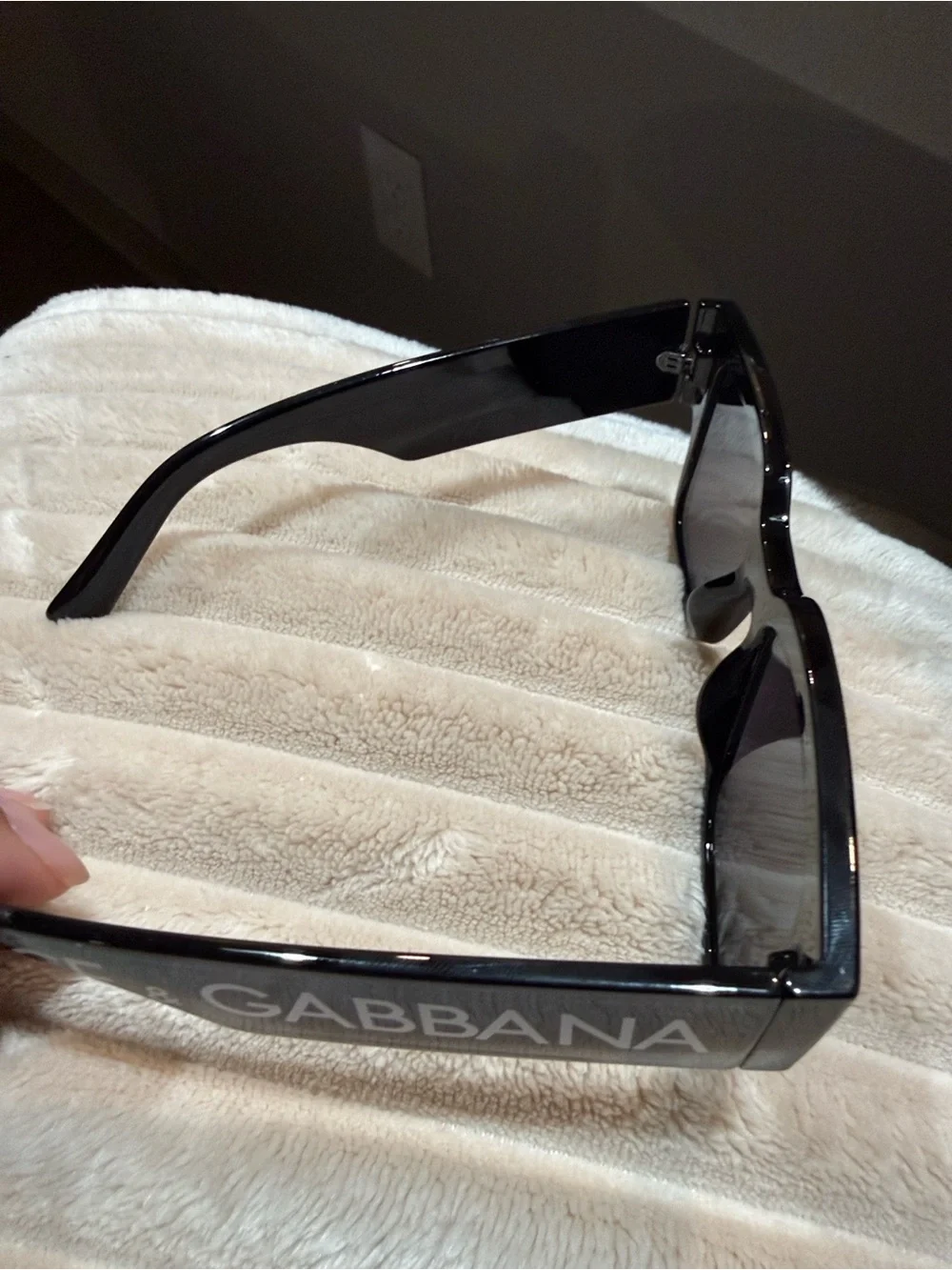 Oversized Black Square Sunglasses